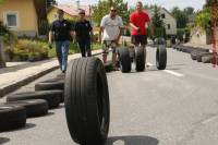 Aufbau zum Rennen 2011