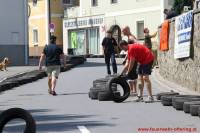 Aufbau zum Rennen 2011